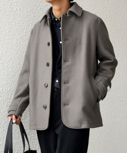 SHIPS / シップス ピーコート | SHIPS any: PURE WOOL MELTON シングル Pコート 25AW◆ | 詳細4