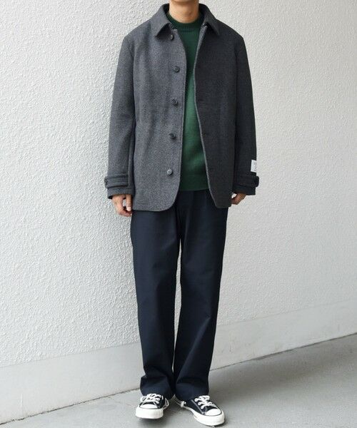 SHIPS / シップス ピーコート | SHIPS any: PURE WOOL MELTON シングル Pコート 25AW◆ | 詳細8
