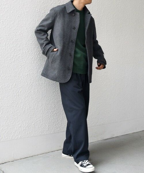 SHIPS / シップス ピーコート | SHIPS any: PURE WOOL MELTON シングル Pコート 25AW◆ | 詳細9
