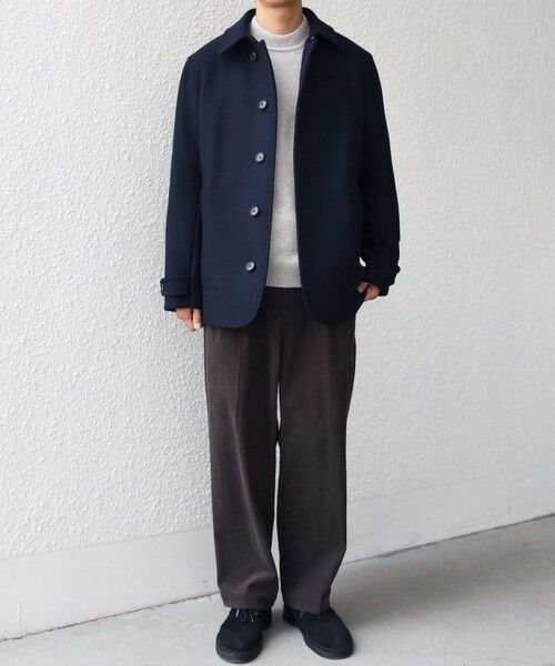SHIPS / シップス ピーコート | SHIPS any: PURE WOOL MELTON シングル Pコート 25AW◆ | 詳細29