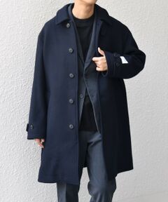 SHIPS / シップス ステンカラーコート | SHIPS any: PURE WOOL MELTON ステンカラー コート 25AW◇