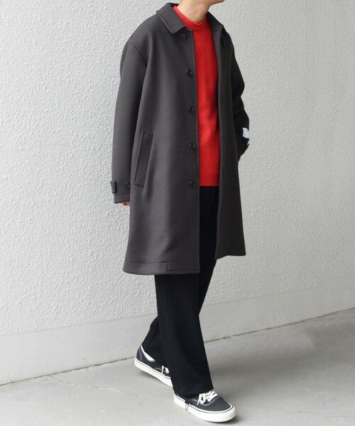 SHIPS / シップス ステンカラーコート | SHIPS any: PURE WOOL MELTON ステンカラー コート 25AW◇ | 詳細2