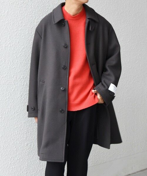 SHIPS / シップス ステンカラーコート | SHIPS any: PURE WOOL MELTON ステンカラー コート 25AW◇ | 詳細3