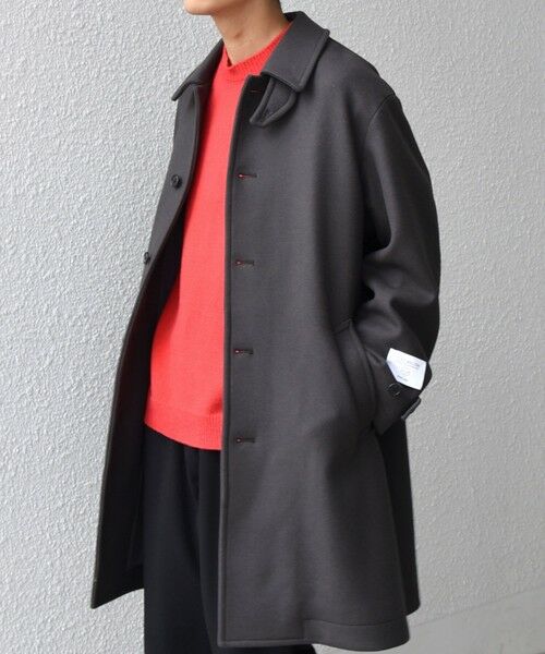 SHIPS / シップス ステンカラーコート | SHIPS any: PURE WOOL MELTON ステンカラー コート 25AW◇ | 詳細4