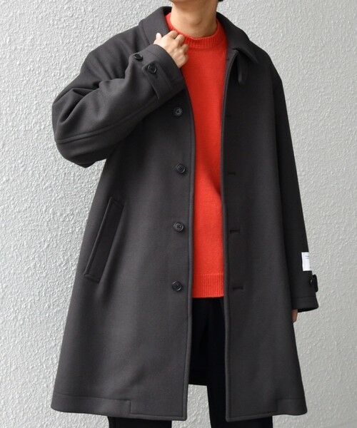 SHIPS / シップス ステンカラーコート | SHIPS any: PURE WOOL MELTON ステンカラー コート 25AW◇ | 詳細5