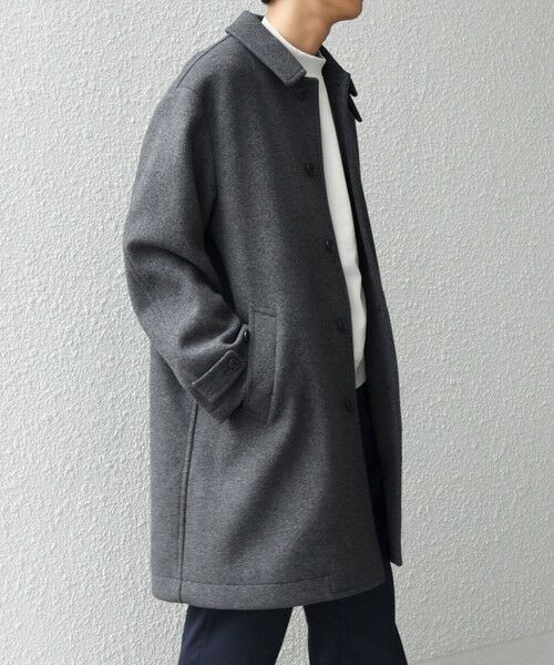 SHIPS / シップス ステンカラーコート | SHIPS any: PURE WOOL MELTON ステンカラー コート 25AW◇ | 詳細12