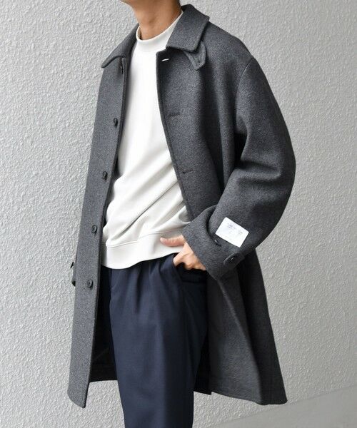 SHIPS / シップス ステンカラーコート | SHIPS any: PURE WOOL MELTON ステンカラー コート 25AW◇ | 詳細11