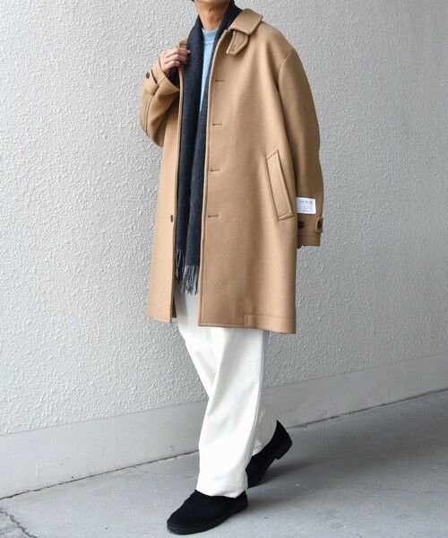 SHIPS / シップス ステンカラーコート | SHIPS any: PURE WOOL MELTON ステンカラー コート 25AW◇ | 詳細16