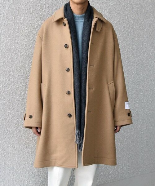 SHIPS / シップス ステンカラーコート | SHIPS any: PURE WOOL MELTON ステンカラー コート 25AW◇ | 詳細17