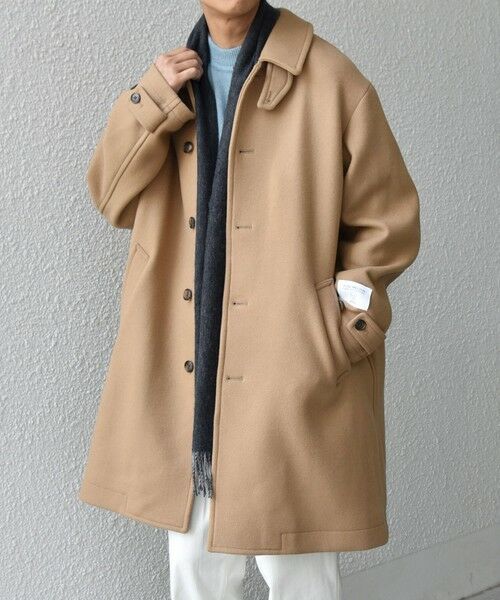 SHIPS / シップス ステンカラーコート | SHIPS any: PURE WOOL MELTON ステンカラー コート 25AW◇ | 詳細18