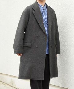 SHIPS / シップス その他アウター | PURE WOOL MELTON ダブル チェスターコート 26AW◆
