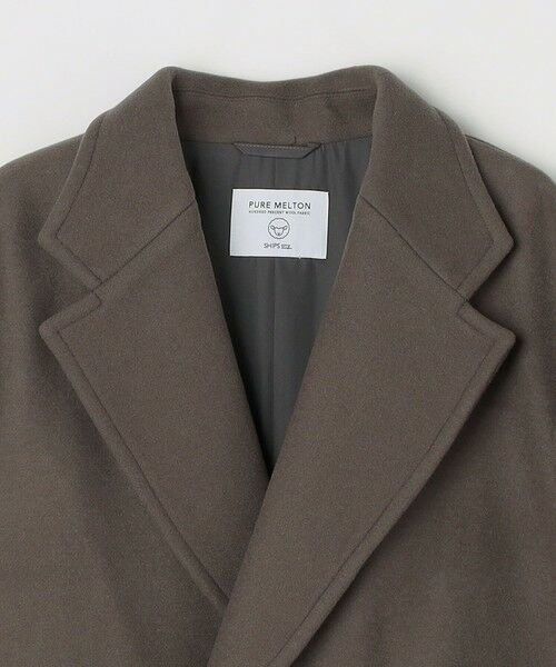 SHIPS / シップス その他アウター | SHIPS any: PURE WOOL MELTON ダブル チェスターコート 25AW◇ | 詳細7