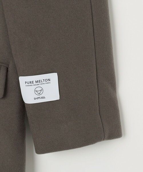 SHIPS / シップス その他アウター | SHIPS any: PURE WOOL MELTON ダブル チェスターコート 25AW◇ | 詳細9