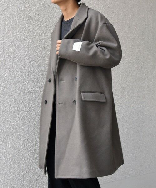 SHIPS / シップス その他アウター | SHIPS any: PURE WOOL MELTON ダブル チェスターコート 25AW◇ | 詳細4