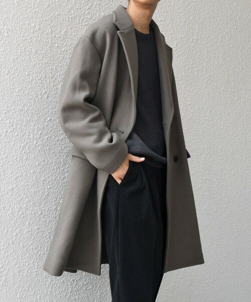 SHIPS / シップス その他アウター | SHIPS any: PURE WOOL MELTON ダブル チェスターコート 25AW◇ | 詳細5