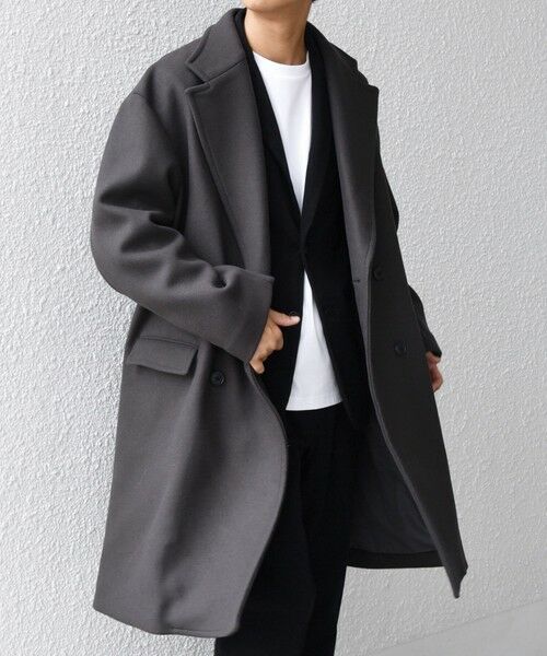SHIPS / シップス その他アウター | SHIPS any: PURE WOOL MELTON ダブル チェスターコート 25AW◇ | 詳細22