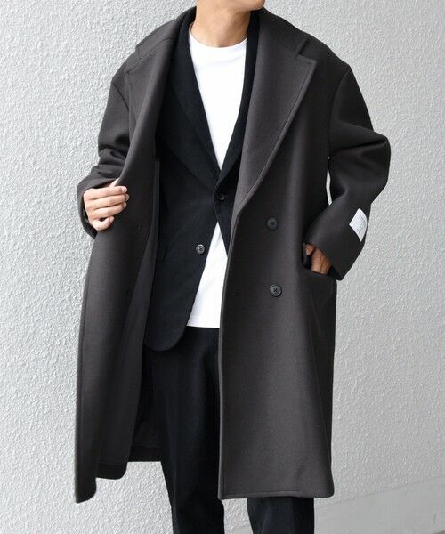 SHIPS / シップス その他アウター | SHIPS any: PURE WOOL MELTON ダブル チェスターコート 25AW◇ | 詳細21