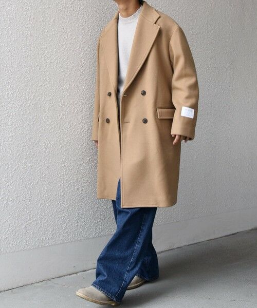 SHIPS / シップス その他アウター | SHIPS any: PURE WOOL MELTON ダブル チェスターコート 25AW◇ | 詳細26