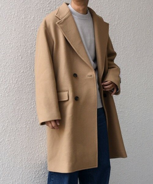 SHIPS / シップス その他アウター | SHIPS any: PURE WOOL MELTON ダブル チェスターコート 25AW◇ | 詳細29