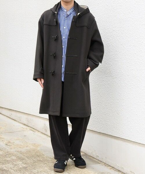 SHIPS / シップス ダッフルコート | PURE WOOL MELTON ダッフル コート 26AW◆ | 詳細1