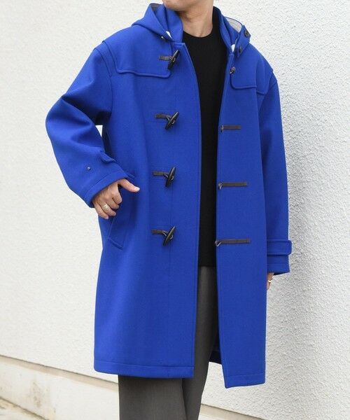 SHIPS / シップス ダッフルコート | PURE WOOL MELTON ダッフル コート 26AW◆（ブルー系その他）
