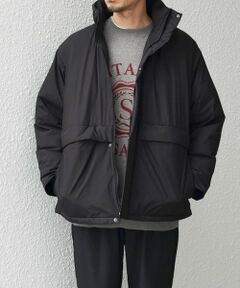 SHIPS / シップス ダウンジャケット・ベスト | SHIPS any: ワッシャー ナイロン ダウン / 中綿 ミックス スピンドル スタンド ブルゾン◇