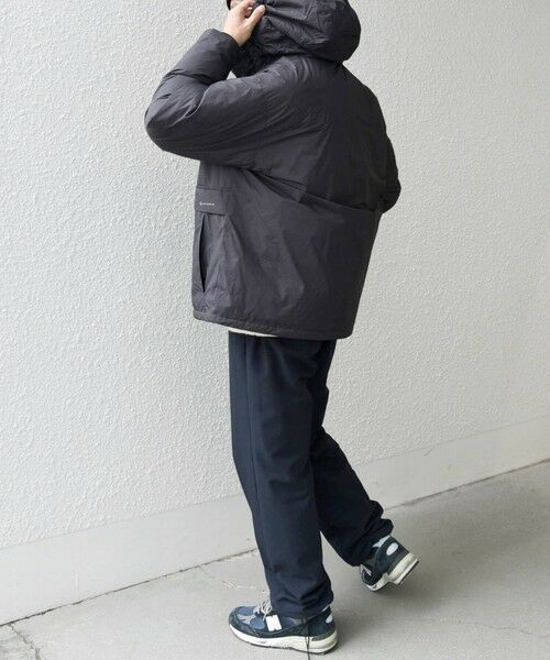 SHIPS / シップス ダウンジャケット・ベスト | SHIPS any: ワッシャー ナイロン ダウン / 中綿 ミックス スピンドル スタンド ブルゾン◇ | 詳細2