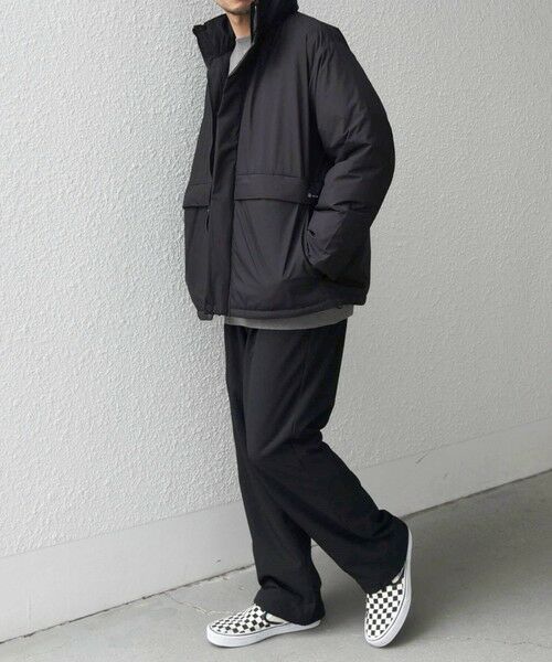 SHIPS / シップス ダウンジャケット・ベスト | SHIPS any: ワッシャー ナイロン ダウン / 中綿 ミックス スピンドル スタンド ブルゾン◇ | 詳細9