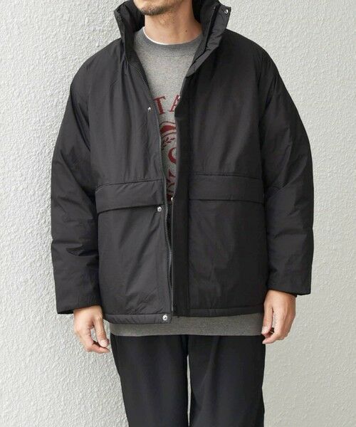 SHIPS / シップス ダウンジャケット・ベスト | SHIPS any: ワッシャー ナイロン ダウン / 中綿 ミックス スピンドル スタンド ブルゾン◇ | 詳細10