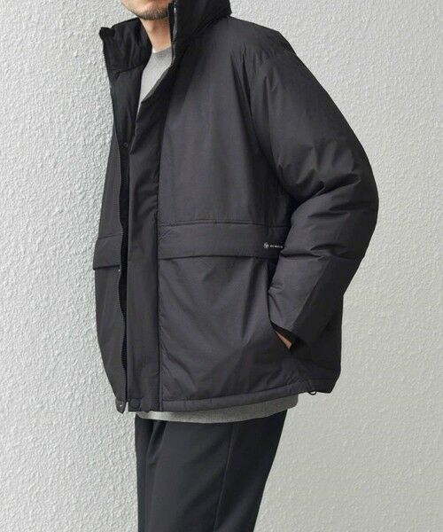 SHIPS / シップス ダウンジャケット・ベスト | SHIPS any: ワッシャー ナイロン ダウン / 中綿 ミックス スピンドル スタンド ブルゾン◇ | 詳細11