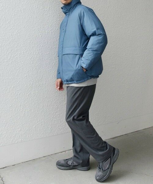 SHIPS / シップス ダウンジャケット・ベスト | SHIPS any: ワッシャー ナイロン ダウン / 中綿 ミックス スピンドル スタンド ブルゾン◇ | 詳細23