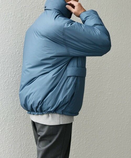 SHIPS / シップス ダウンジャケット・ベスト | SHIPS any: ワッシャー ナイロン ダウン / 中綿 ミックス スピンドル スタンド ブルゾン◇ | 詳細26