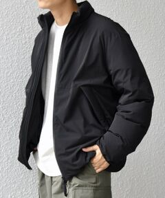 SHIPS any:〈撥水/手洗い可能〉スーパーストレッチ スタンドカラー ダウン ブルゾン◇
