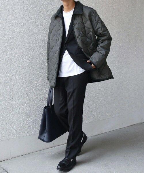 SHIPS / シップス ダウンジャケット・ベスト | 【SHIPS any別注】TAION:〈手洗い可能〉ダイヤキルト ダウン ハーフコート 25AW◇ | 詳細1