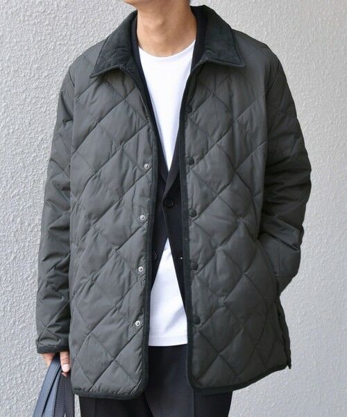 SHIPS / シップス ダウンジャケット・ベスト | 【SHIPS any別注】TAION:〈手洗い可能〉ダイヤキルト ダウン ハーフコート 25AW◇ | 詳細3