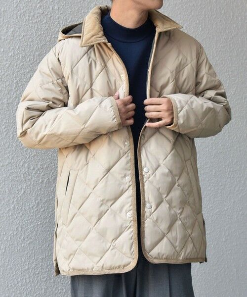 SHIPS / シップス ダウンジャケット・ベスト | 【SHIPS any別注】TAION:〈手洗い可能〉ダイヤキルト ダウン ハーフコート 25AW◇ | 詳細27