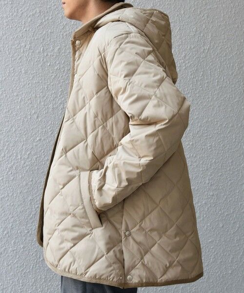 SHIPS / シップス ダウンジャケット・ベスト | 【SHIPS any別注】TAION:〈手洗い可能〉ダイヤキルト ダウン ハーフコート 25AW◇ | 詳細28