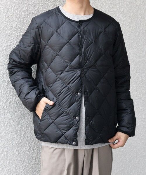 SHIPS / シップス ダウンジャケット・ベスト | 【SHIPS any別注】TAION:〈手洗い可能〉ダイヤキルト インナー ダウン カーディガン◇ | 詳細10