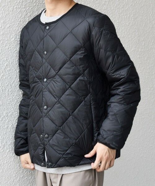 SHIPS / シップス ダウンジャケット・ベスト | 【SHIPS any別注】TAION:〈手洗い可能〉ダイヤキルト インナー ダウン カーディガン◇ | 詳細11