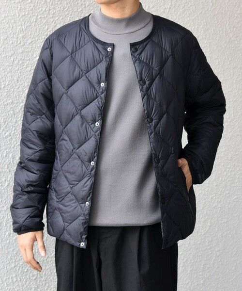 SHIPS / シップス ダウンジャケット・ベスト | 【SHIPS any別注】TAION:〈手洗い可能〉ダイヤキルト インナー ダウン カーディガン◇ | 詳細17