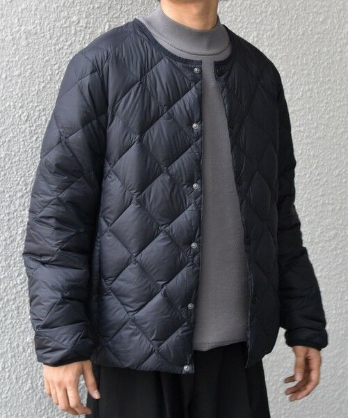 SHIPS / シップス ダウンジャケット・ベスト | 【SHIPS any別注】TAION:〈手洗い可能〉ダイヤキルト インナー ダウン カーディガン◇ | 詳細19
