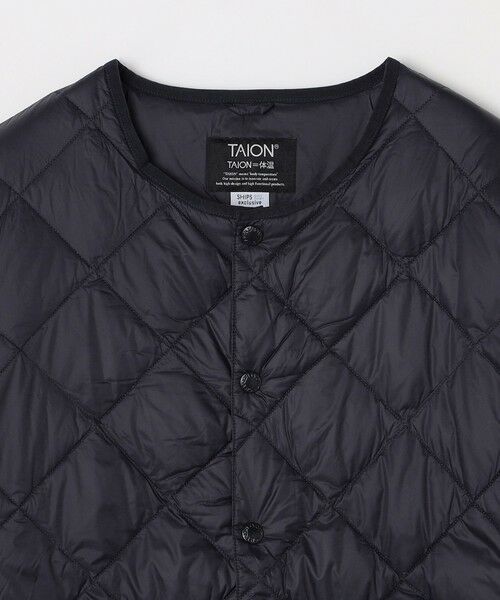 SHIPS / シップス ダウンジャケット・ベスト | 【SHIPS any別注】TAION:〈手洗い可能〉ダイヤキルト インナー ダウン カーディガン◇ | 詳細21