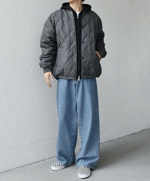 SHIPS / シップス ブルゾン | 【SHIPS any別注】TAION:〈手洗い可能〉ダイヤキルト スピンドル ダウン ブルゾン 25AW◇ | 詳細1