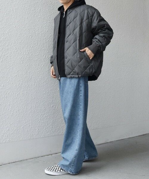 SHIPS / シップス ブルゾン | 【SHIPS any別注】TAION:〈手洗い可能〉ダイヤキルト スピンドル ダウン ブルゾン 25AW◇ | 詳細2