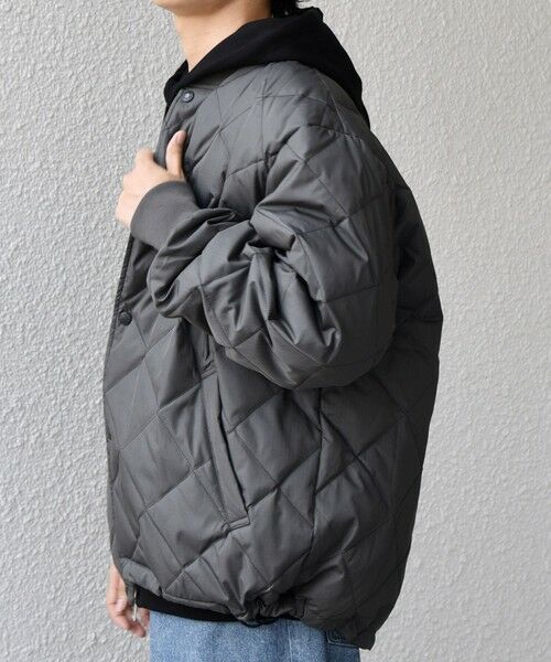 SHIPS / シップス ブルゾン | 【SHIPS any別注】TAION:〈手洗い可能〉ダイヤキルト スピンドル ダウン ブルゾン 25AW◇ | 詳細4