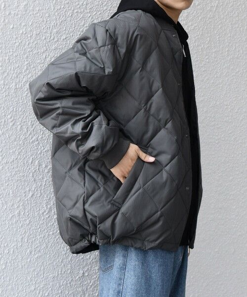 SHIPS / シップス ブルゾン | 【SHIPS any別注】TAION:〈手洗い可能〉ダイヤキルト スピンドル ダウン ブルゾン 25AW◇ | 詳細5