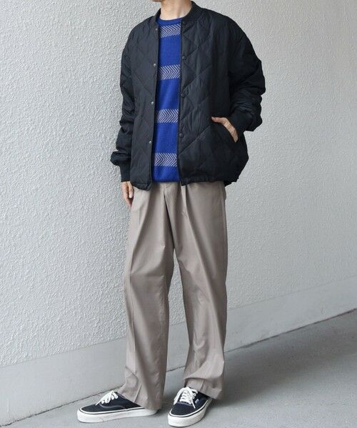 SHIPS / シップス ブルゾン | 【SHIPS any別注】TAION:〈手洗い可能〉ダイヤキルト スピンドル ダウン ブルゾン 25AW◇ | 詳細18