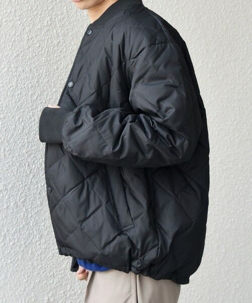 SHIPS / シップス ブルゾン | 【SHIPS any別注】TAION:〈手洗い可能〉ダイヤキルト スピンドル ダウン ブルゾン 25AW◇ | 詳細20