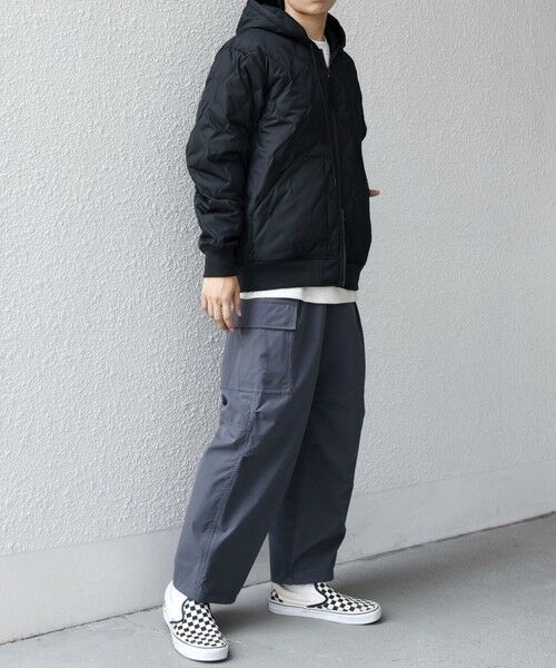 SHIPS / シップス ブルゾン | 【SHIPS any別注】TAION:〈手洗い可能〉ミリタリーキルト ダブルジップ ダウン パーカー◇ | 詳細2