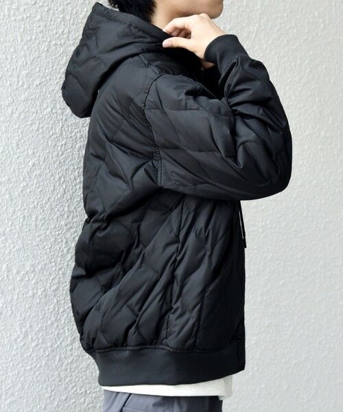 SHIPS / シップス ブルゾン | 【SHIPS any別注】TAION:〈手洗い可能〉ミリタリーキルト ダブルジップ ダウン パーカー◇ | 詳細5